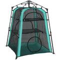Cat Tent Three Level Outdoor Playhouse for Safe Garden or Balcony Exploration Black AOSOM