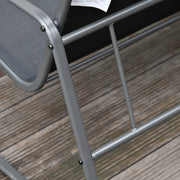 Black 4 Seater Garden Sofa Set with Cushions for Stylish Outdoor Relaxing