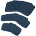 Blue Garden Rattan Sofa Cushion Cover Replacement Weather-Resistant No Cushion by Outsunny