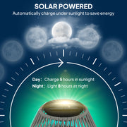 Grey Rattan Solar Garden Lantern IP44 Waterproof Auto On Off Light by Outsunny