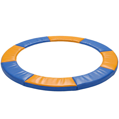 Trampoline Safety Pad for 8ft Round Trampolines Protects Springs and Edges Blue AOSOM