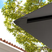 Grey 3m x 3m Gazebo Canopy Replacement Cover Water Resistant with UPF30+ by Outsunny