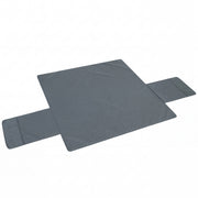Waterproof 3 Seater Sofa Cover with Armrest Pockets for Pet and Child Protection Grey AOSOM