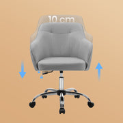 Ergonomic Swivel Office Chair with Adjustable Height and Lumbar Support by Songmics