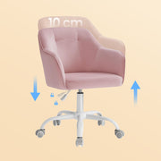Ergonomic Swivel Office Chair with Adjustable Height and Lumbar Support by Songmics