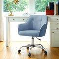 Ergonomic Swivel Office Chair with Adjustable Height and Lumbar Support by Songmics