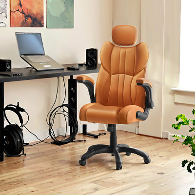 Ergonomic Office and Gaming Chair with Adjustable Headrest and Lumbar Support by Songmics