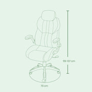Ergonomic Office Gaming Chair with Adjustable Headrest and Lumbar Support by Songmics