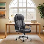 Ergonomic Executive Office Chair with Adjustable Armrests and Lumbar Support by Songmics