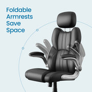 Ergonomic Office and Gaming Chair with Adjustable Headrest and Lumbar Support by Songmics