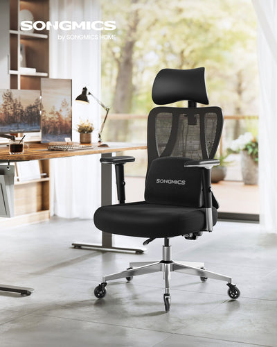 Ergonomic Office Chair with Adjustable Mesh Backrest by SONGMICS Songmics