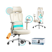 Ergonomic Office Chair with Adjustable Features and Mesh Back by SONGMICS Songmics