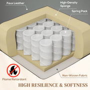 Grey 3D Kneading Massaging Recliner Chair with Headrest and USB Remote by HOMCOM