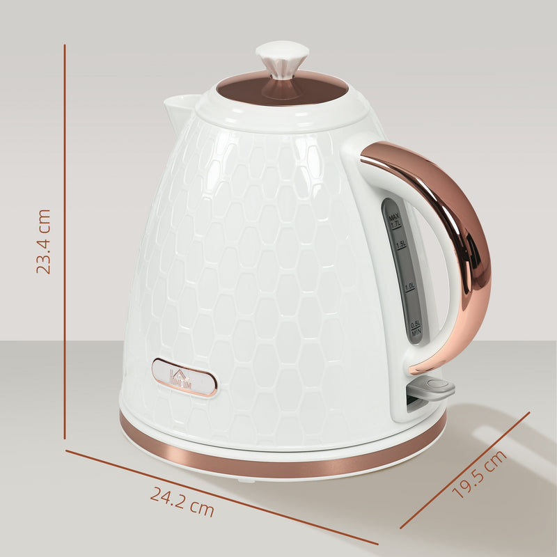 Honeycomb Kettle, Cream