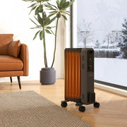 Image of a Oil Filled Electric Radiator 1500W 7 Fin - Grey
