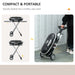 Image of a 2 Burner Folding Gas BBQ Trolley