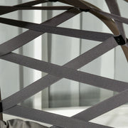 Image of a 2 Seater Egg Chair With Legs, Sand Brown