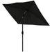 Image of a Black 2x3m Rectangular Garden Parasol Umbrella