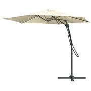 Image of a cream Cantilever Garden Umbrella