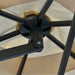 Image of a Cream Cantilever Outdoor Patio Umbrella