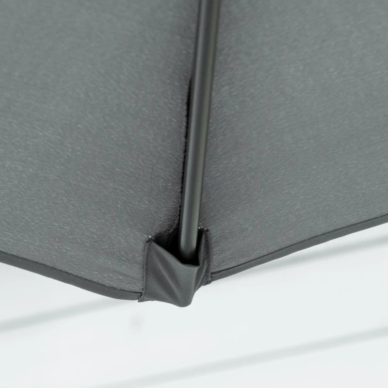 Image of a grey Cantilever Garden Umbrella