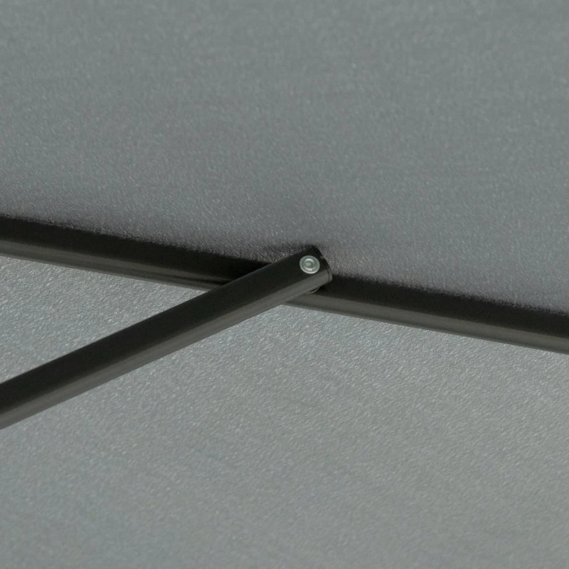 Image of a grey Cantilever Garden Umbrella