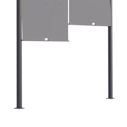 Image of an Outsunny 3m x 4m Metal Pergola with Retractable Roof and LED Lights, Dark Grey