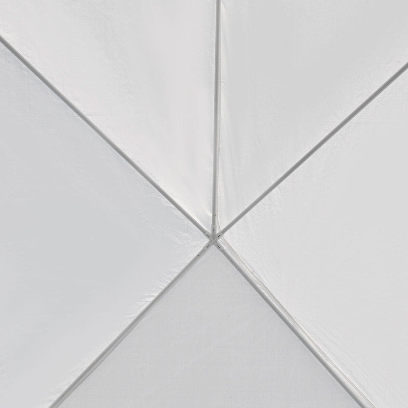 Image of an Outsunny 3m x 6m Gazebo With Sides, Waterproof, White