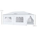 Image of an Outsunny 3m x 6m Pop Up Gazebo With Sides, White