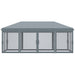 Image of an Outsunny 6 x 3 Pop Up Gazebo With Mesh Sides, Dark Grey