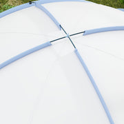 Image of an Outsunny Camping Dome Shelter, 3.5 x 3.5M, Blue