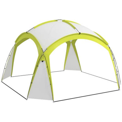 Image of an Outsunny Camping Dome Shelter, 3.5 x 3.5M, Green