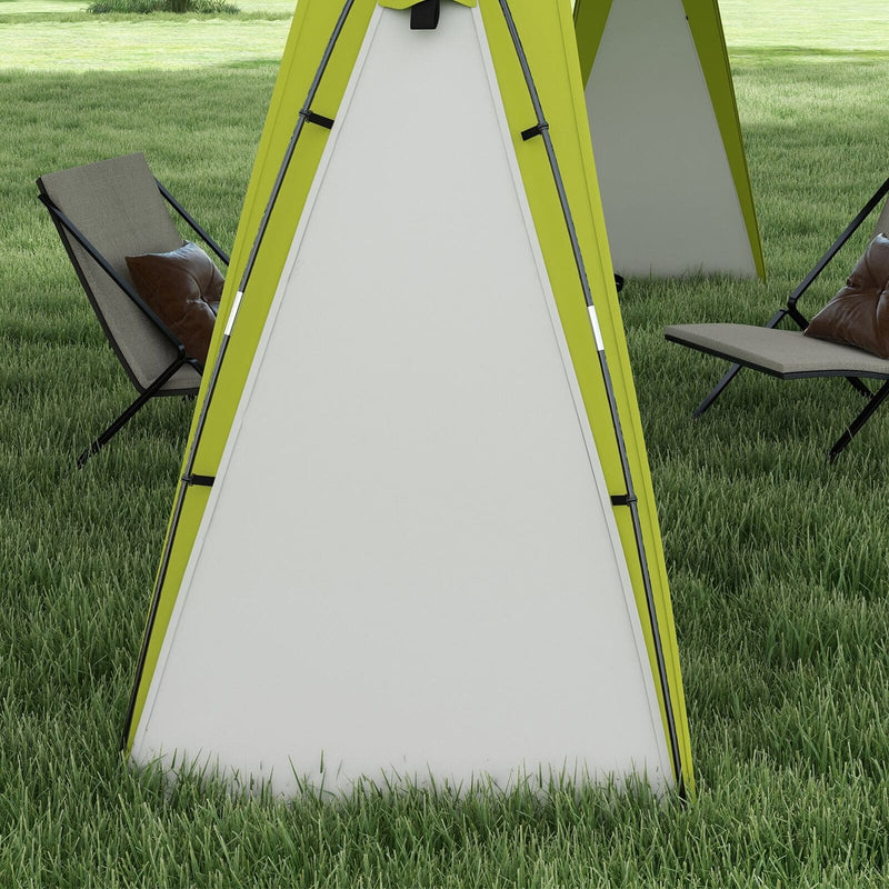 Image of an Outsunny Camping Dome Shelter, 3.5 x 3.5M, Green