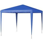 Image of an Outsunny Canopy For Patio, 2.7m x 2.7m, Blue