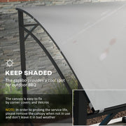 Image of an Outsunny Gazebo For BBQ, Grey