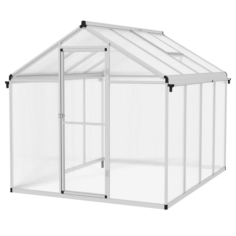 Image of a polycarbonate greenhouse 