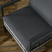 Image of an Outsunny Modern Patio Furniture Set, Charcoal