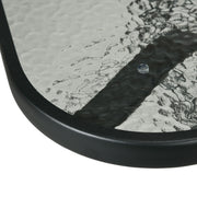 Image of an Outsunny 4 Seat Patio Dining Set, Beige