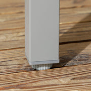 Image of an Outsunny 6 Seater Patio Dining Set, Mesh Seats Black