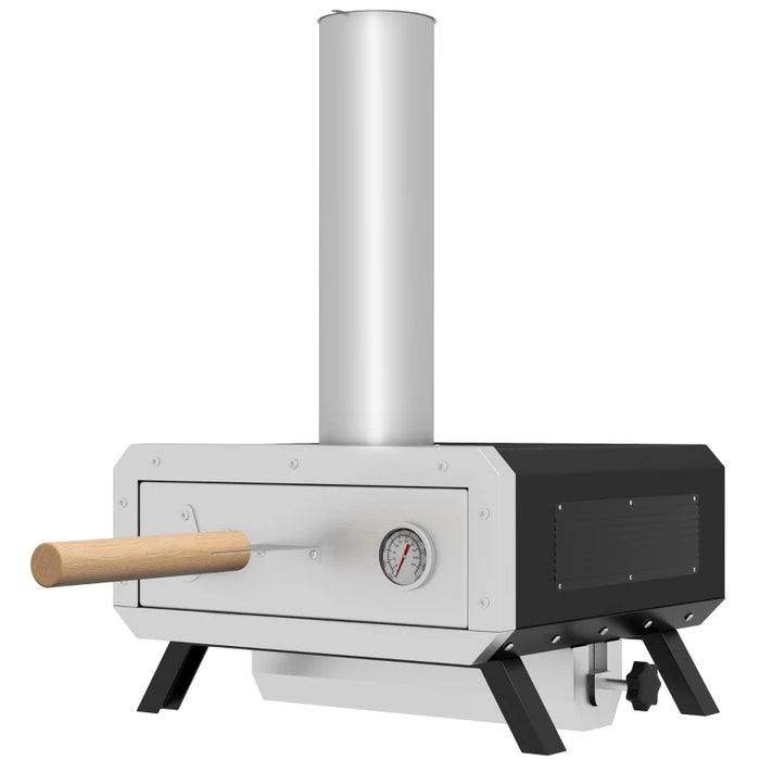 Pellet Fired Pizza Oven with 12" / 30cm Rotating Pizza Stone