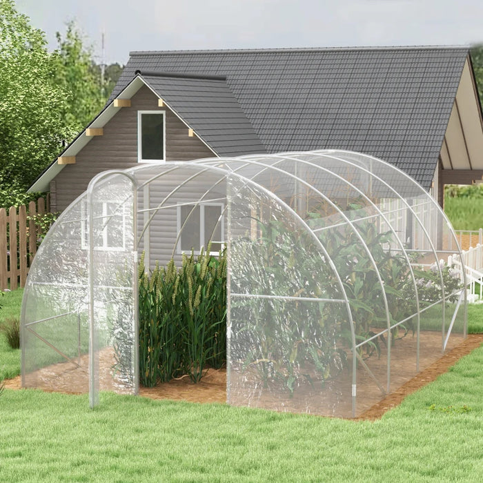 Image of an Outsunny Polytunnel Greenhouse