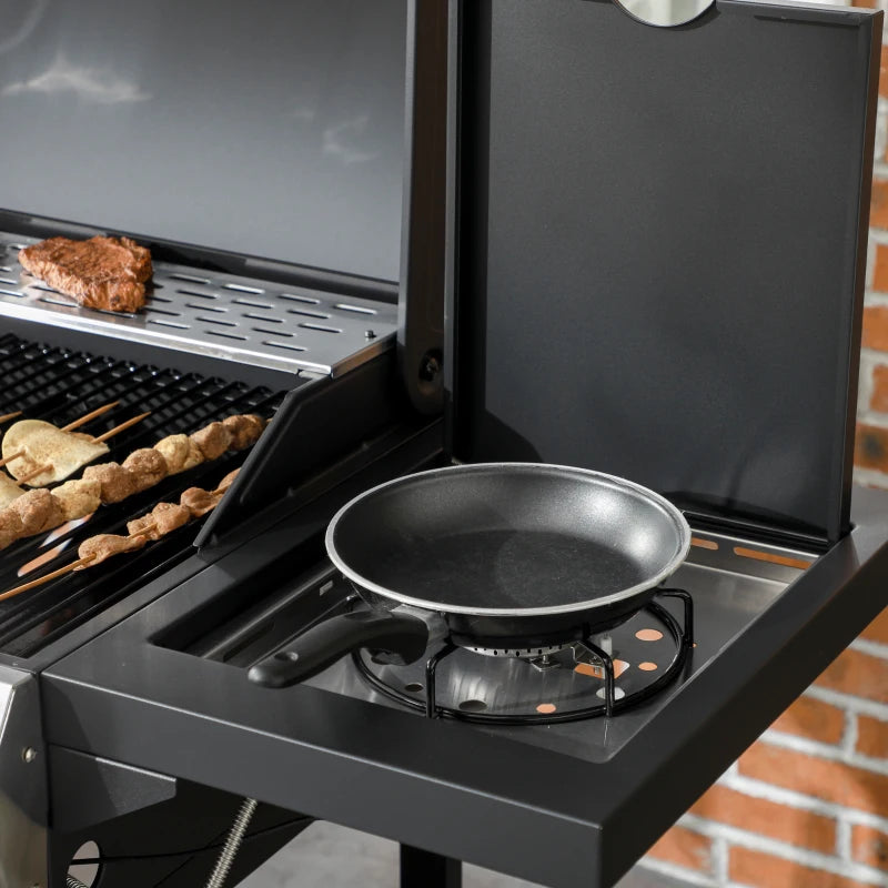 Gas BBQ 3 Burner With Side Burner