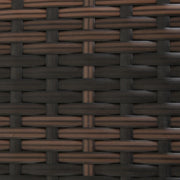 Image of a rattan sun lounger
