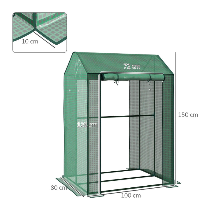 Image of a greenhouse for small gardens