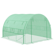 Image of a green walk in tunnel greenhouse 3 meters by 3 meters 