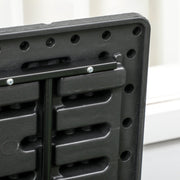 Image of a Large Waterproof Plastic Garden Storage Box, 336L, Black