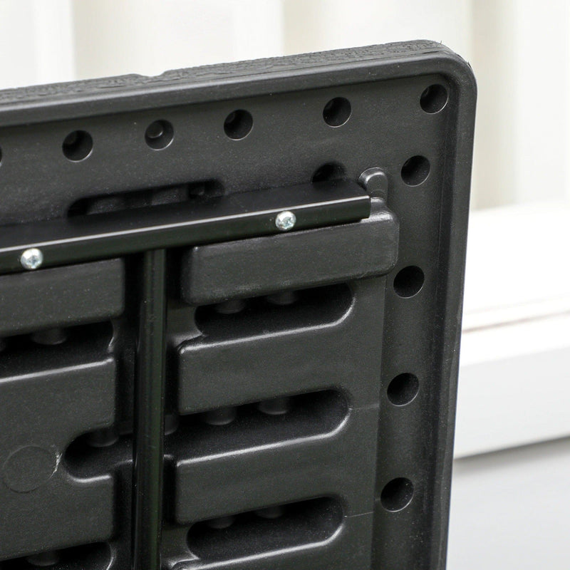 Image of a Large Waterproof Plastic Garden Storage Box, 336L, Black