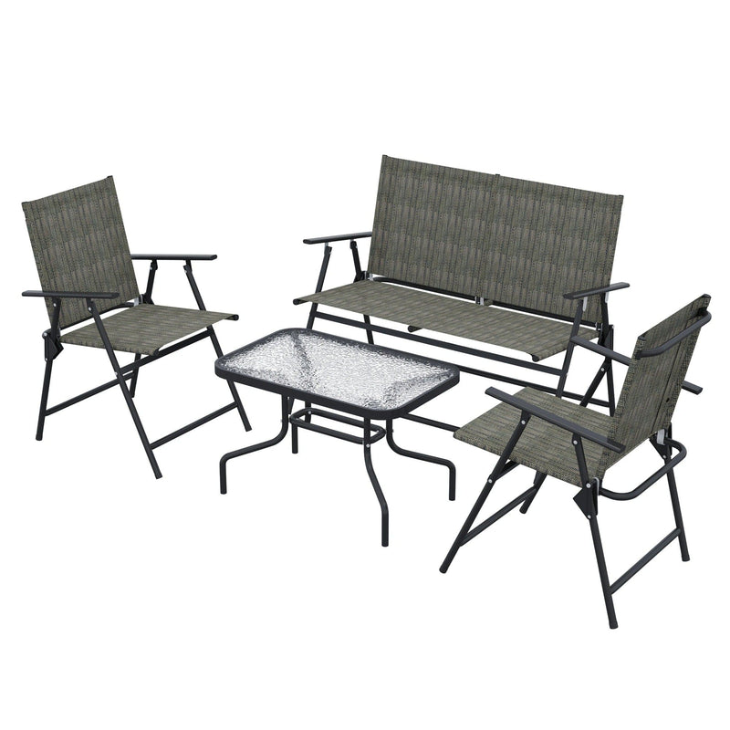 Image of an Outsunny Outdoor Patio Conversation Set