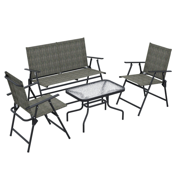 Image of an Outsunny Outdoor Patio Conversation Set