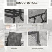 Image of an Outsunny Outdoor Patio Conversation Set